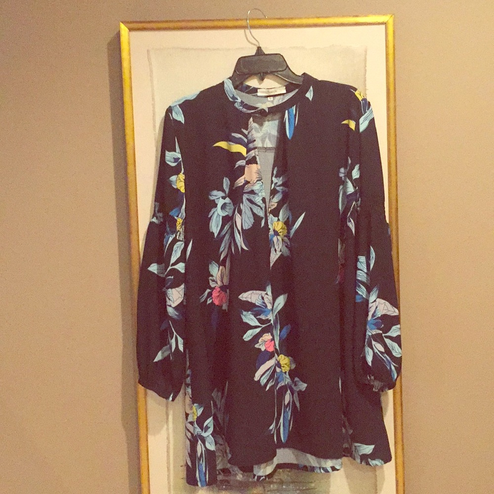FLORAL SHIFT DRESS 💙💙